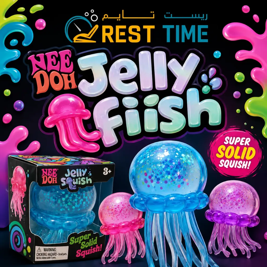 NEE DOH  JELLY FISH SQuishi